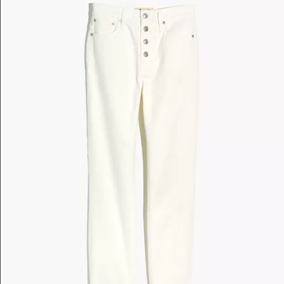 HP🎉 Madewell / The Perfect Vintage Crop Jean Button-Front Edition - Picture 4 of 8